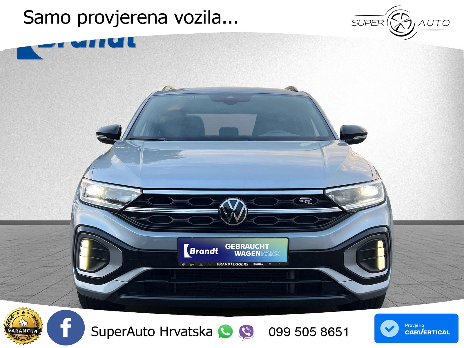 Volkswagen T-Roc 1.5 TSI (150 KS) DSG R-Line LED+GR SJED+ACC