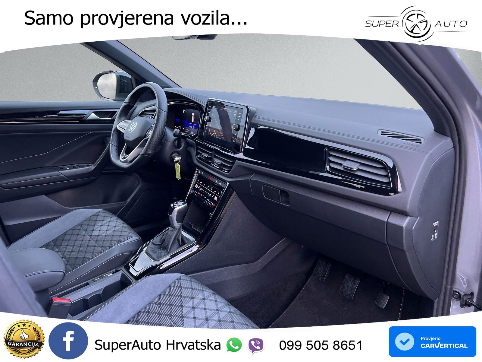 Volkswagen T-Roc 1.5 TSI (150 KS) DSG R-Line LED+GR SJED+ACC