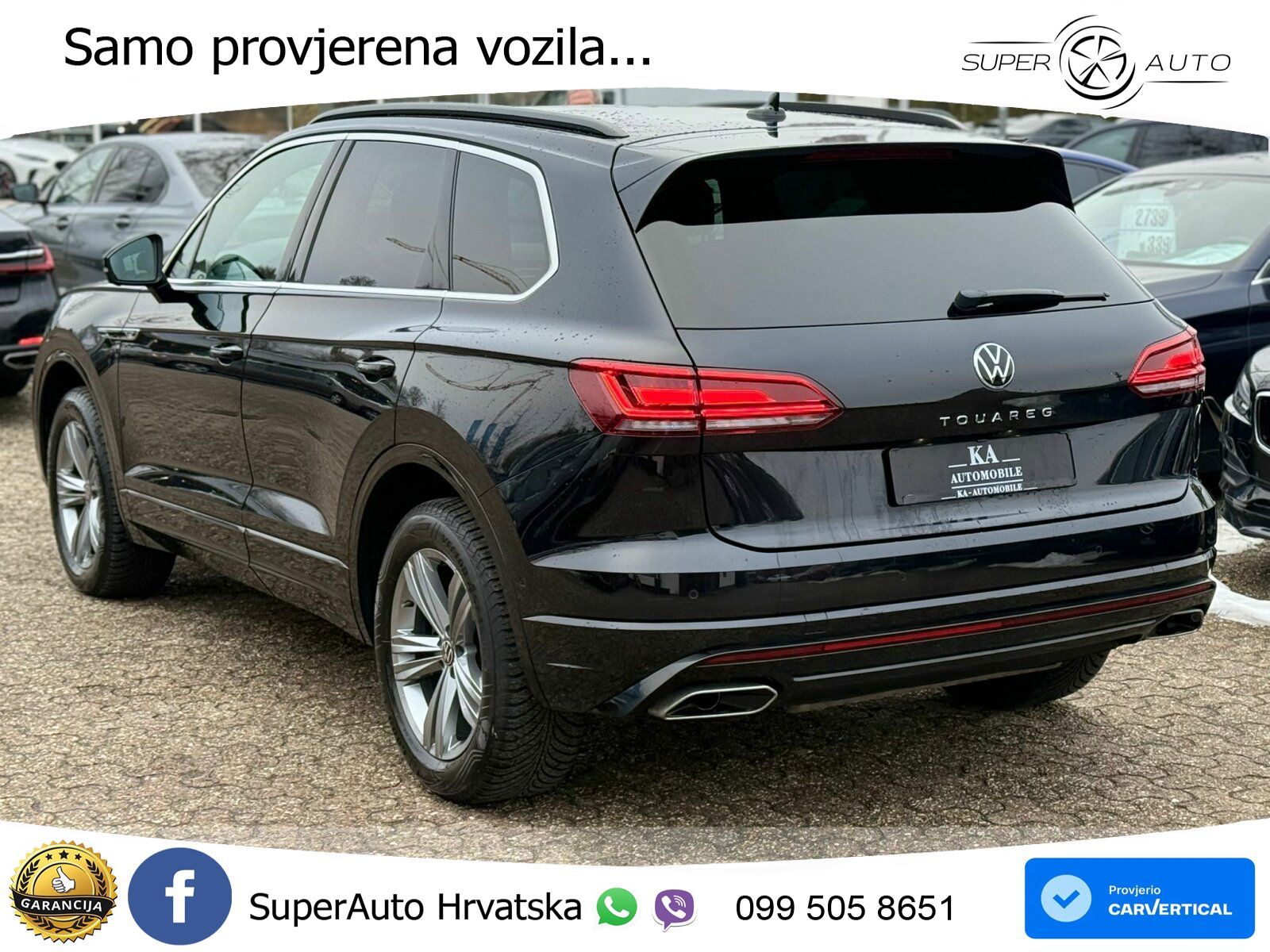 Volkswagen Touareg 3.0 V6 TDI (231 KS) 4MOTION Tiptronic R-Line LED+GR SJED+ACC