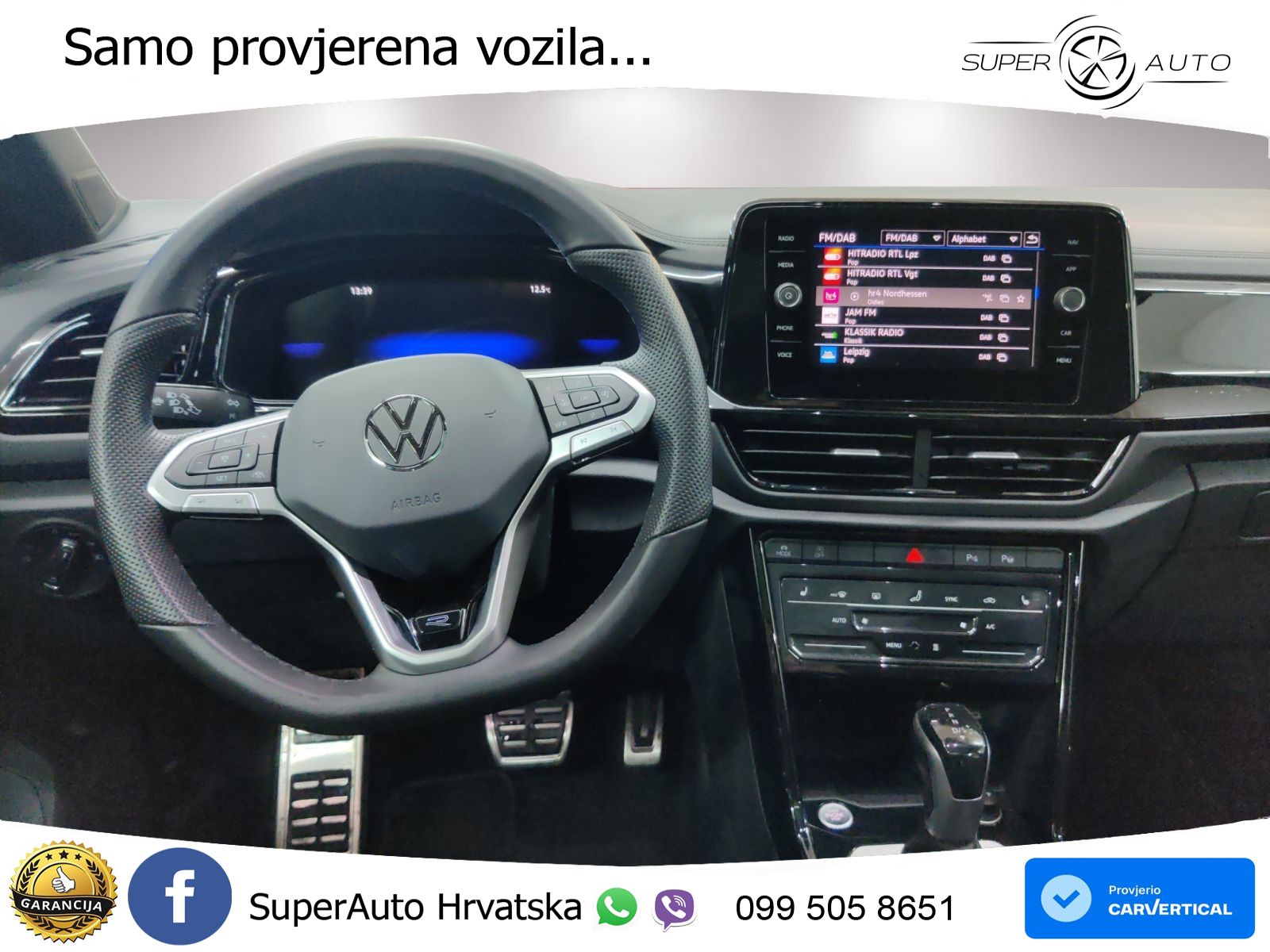 Volkswagen T-Roc 1.5 TSI (150 KS) DSG LED+GR SJED+ACC
