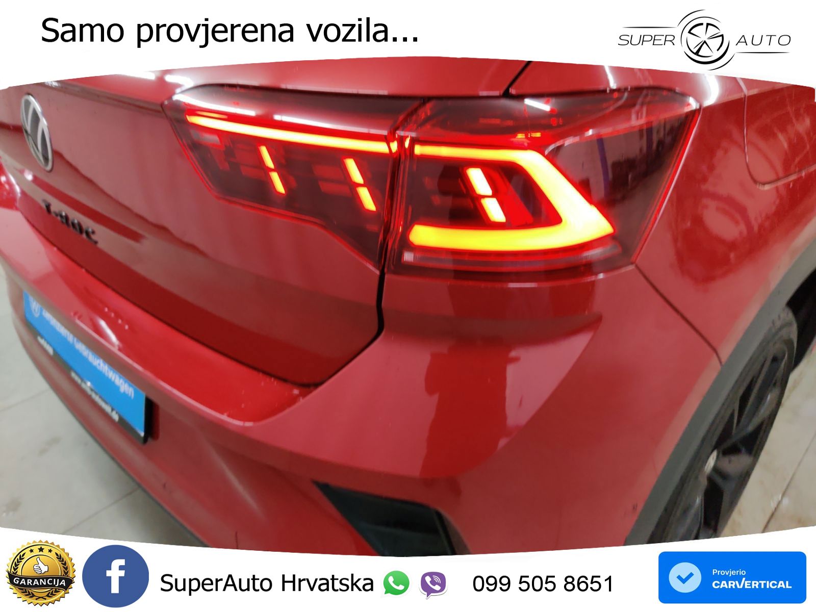 Volkswagen T-Roc 1.5 TSI (150 KS) DSG LED+GR SJED+ACC