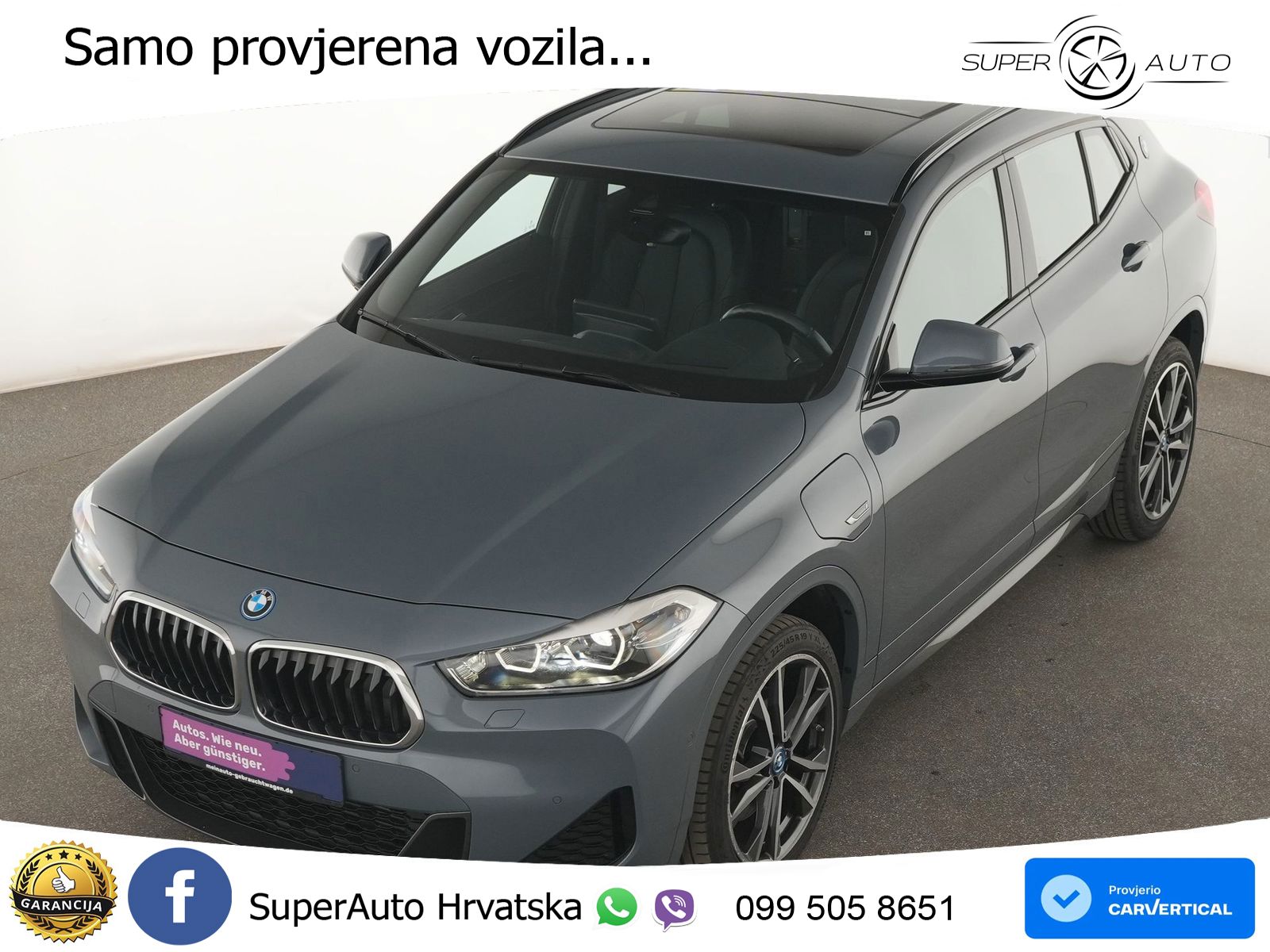 BMW X2 xDrive25e Steptronic M Sport LED+GR SJED+ACC