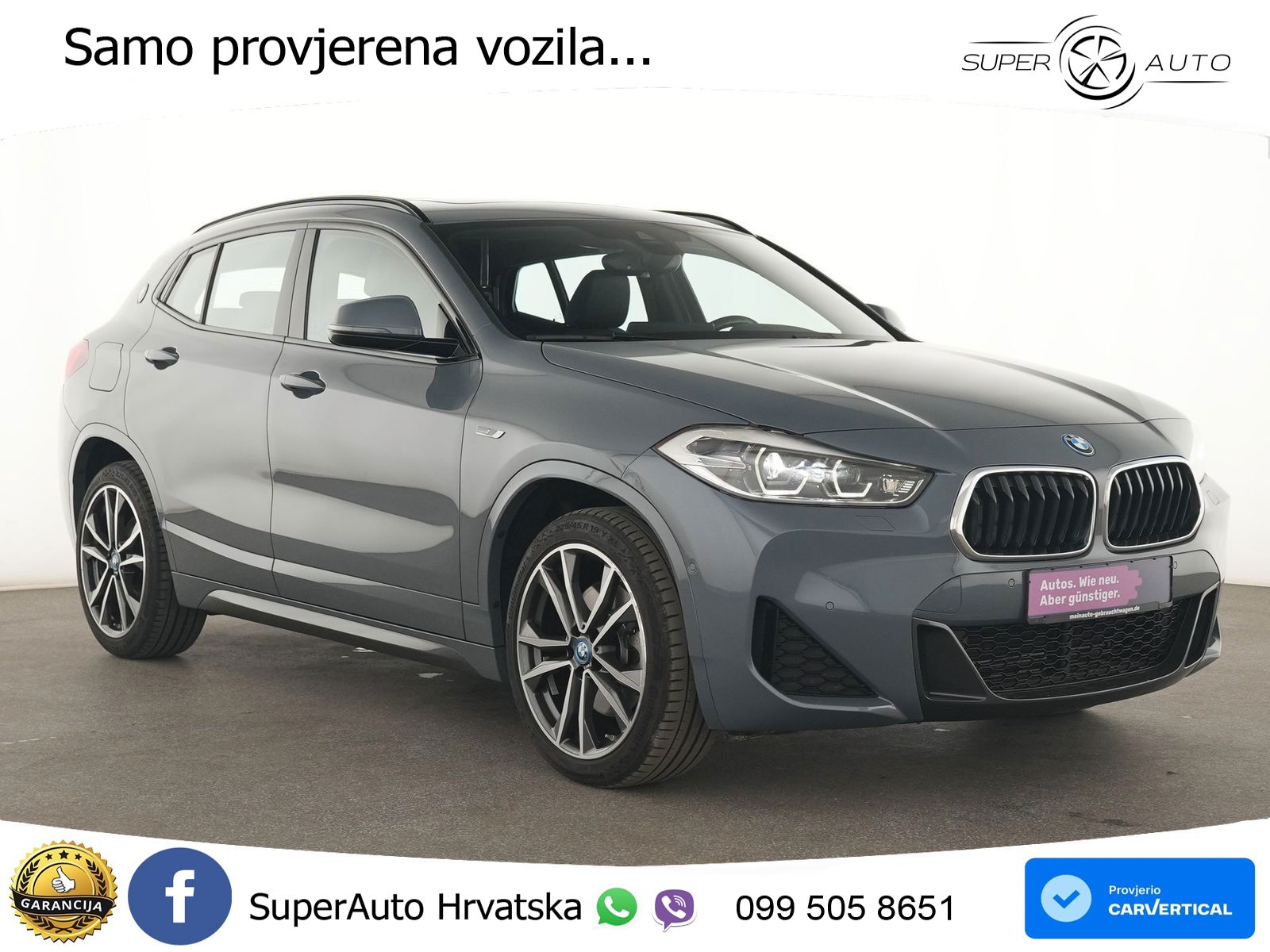 BMW X2 xDrive25e Steptronic M Sport LED+GR SJED+ACC