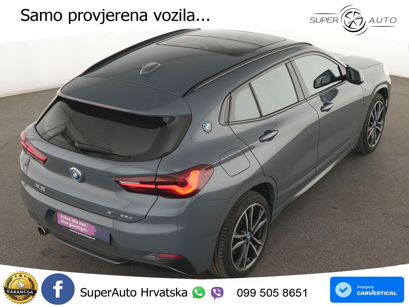 BMW X2 xDrive25e Steptronic M Sport LED+GR SJED+ACC