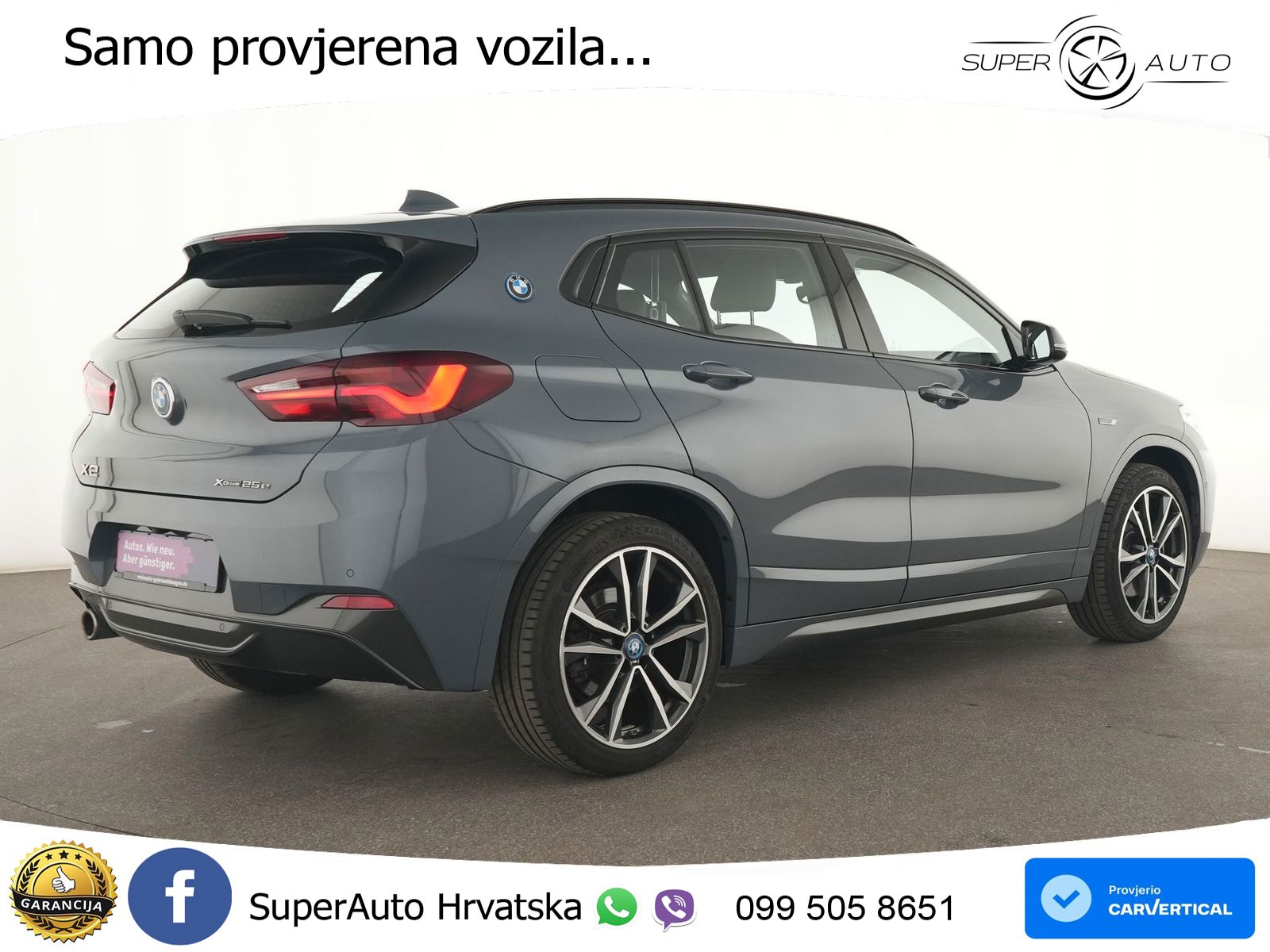 BMW X2 xDrive25e Steptronic M Sport LED+GR SJED+ACC