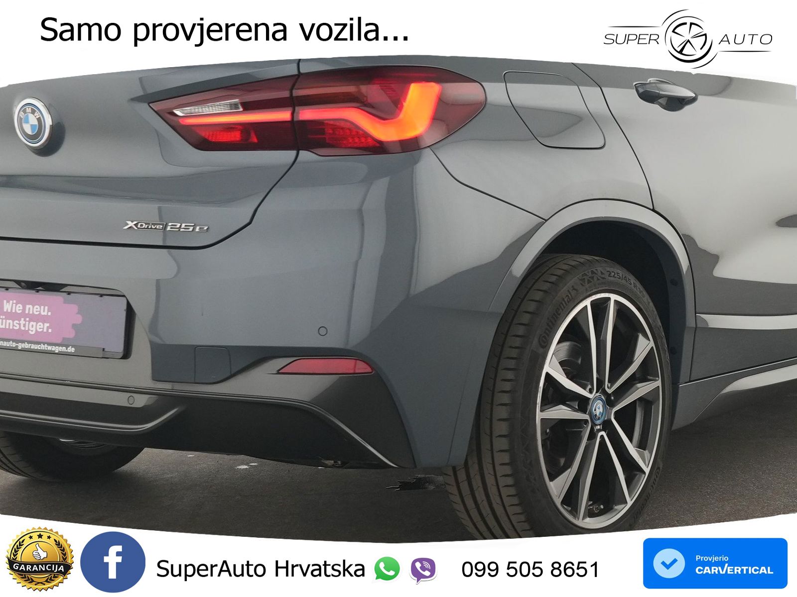 BMW X2 xDrive25e Steptronic M Sport LED+GR SJED+ACC