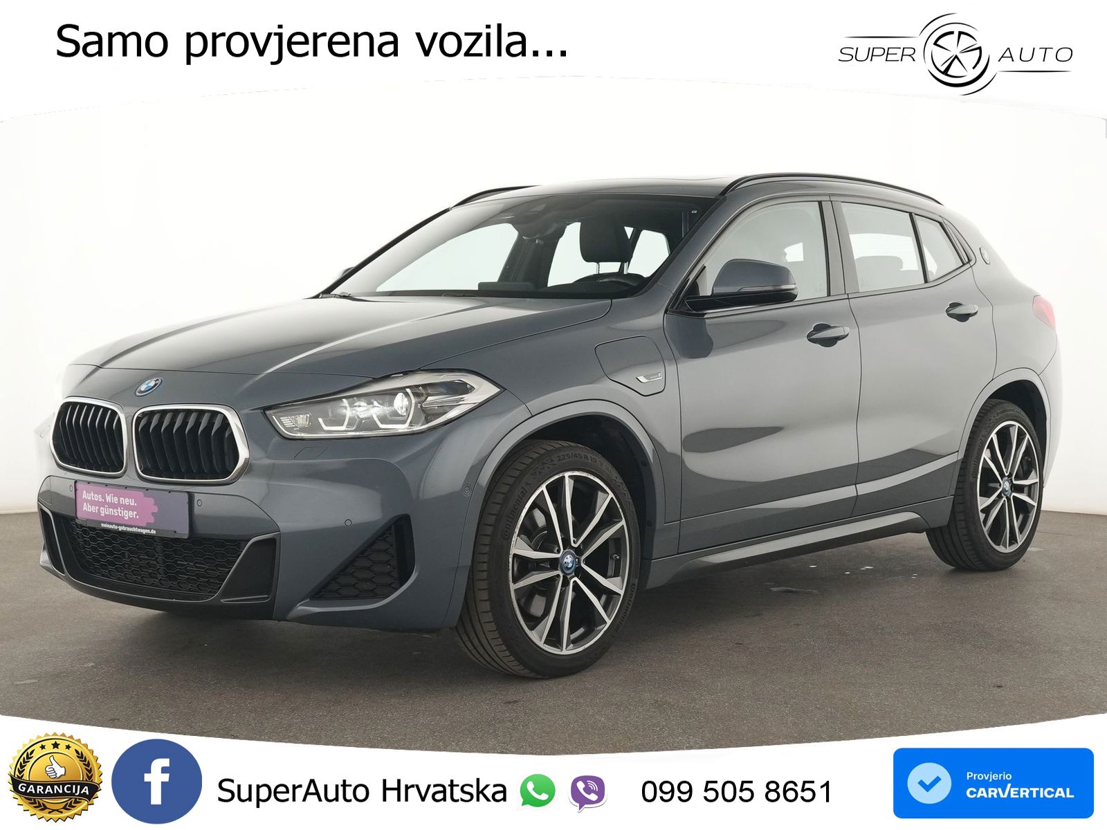 BMW X2 xDrive25e Steptronic M Sport LED+GR SJED+ACC