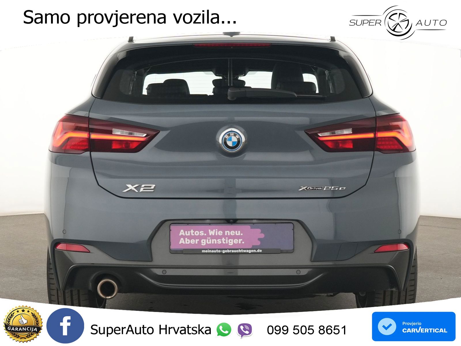 BMW X2 xDrive25e Steptronic M Sport LED+GR SJED+ACC