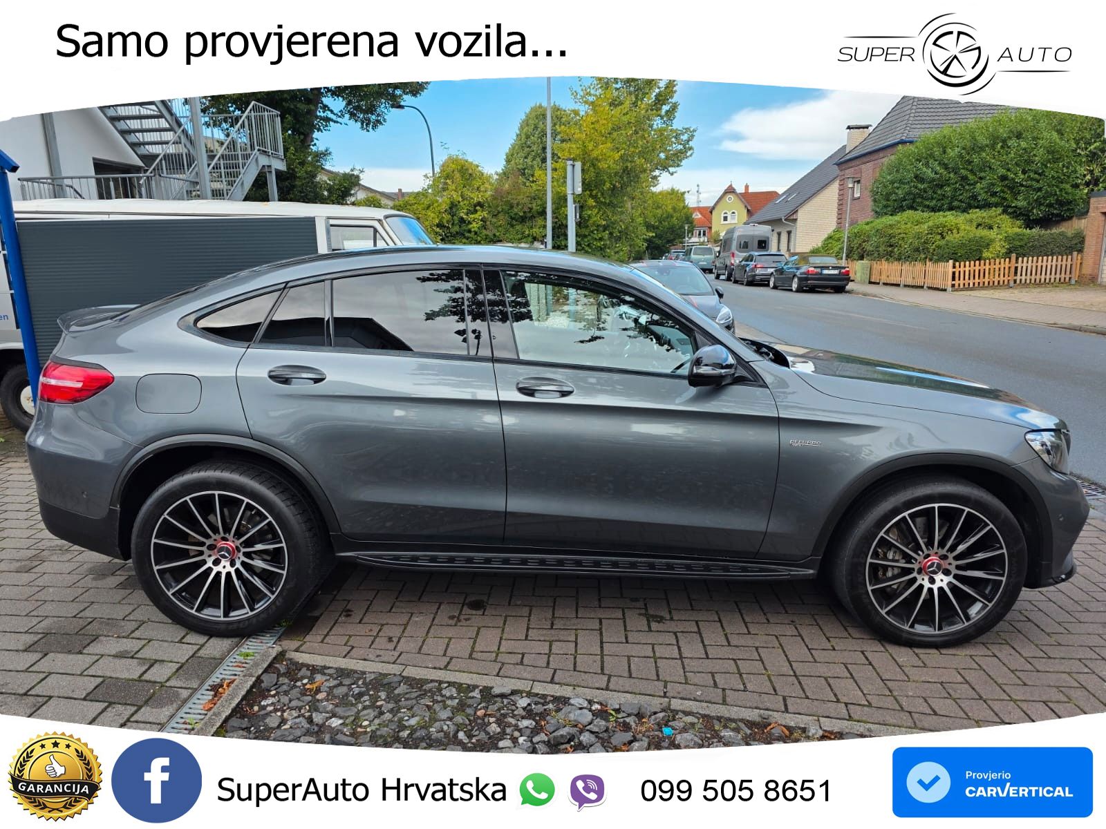 Mercedes GLC Coupe AMG 43 (367 KS) 4MATIC G-TRONIC ZRAČNI+ACC+4xGR SJED+KAM