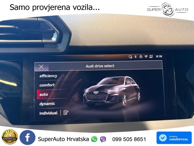 Audi A3 35 TFSI (150 KS) S tronic LED+GR SJED+ACC