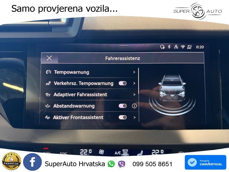 Audi A3 35 TFSI (150 KS) S tronic LED+GR SJED+ACC