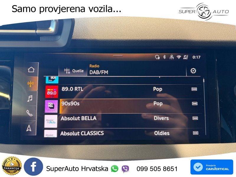 Audi A3 35 TFSI (150 KS) S tronic LED+GR SJED+ACC