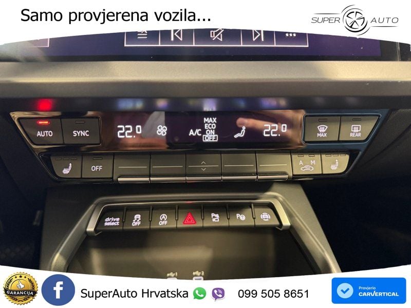 Audi A3 35 TFSI (150 KS) S tronic LED+GR SJED+ACC