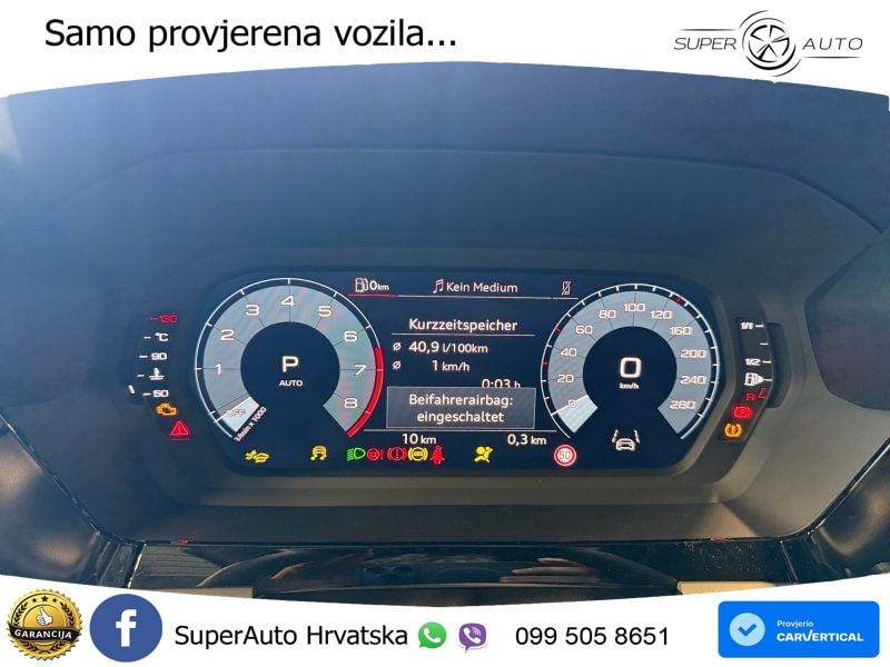 Audi A3 35 TFSI (150 KS) S tronic LED+GR SJED+ACC
