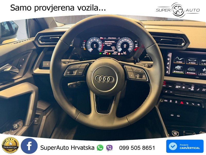 Audi A3 35 TFSI (150 KS) S tronic LED+GR SJED+ACC