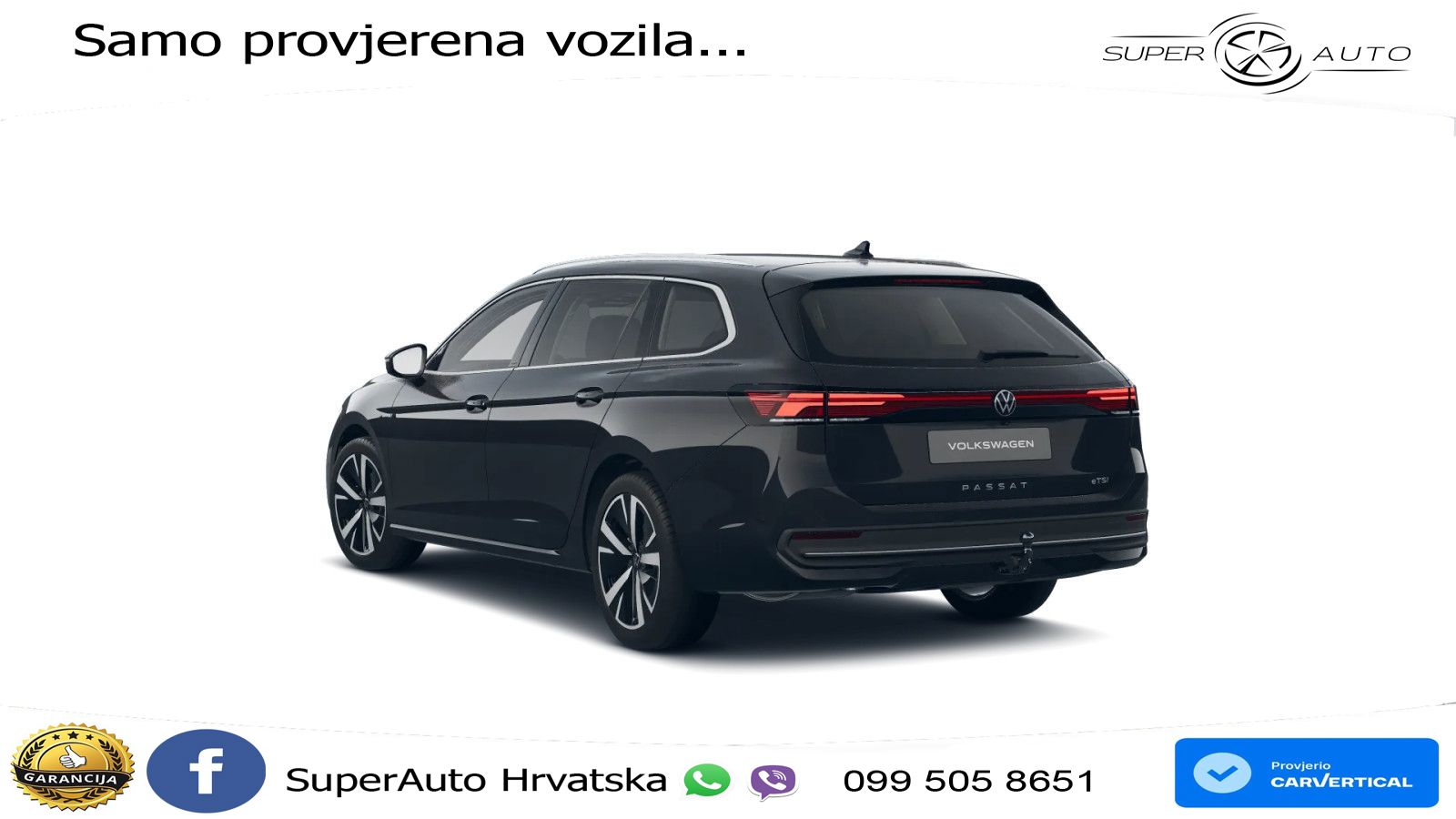 Volkswagen Passat Variant 1.5 eTSI (150 KS) DSG Business LED+GR SJED+ACC
