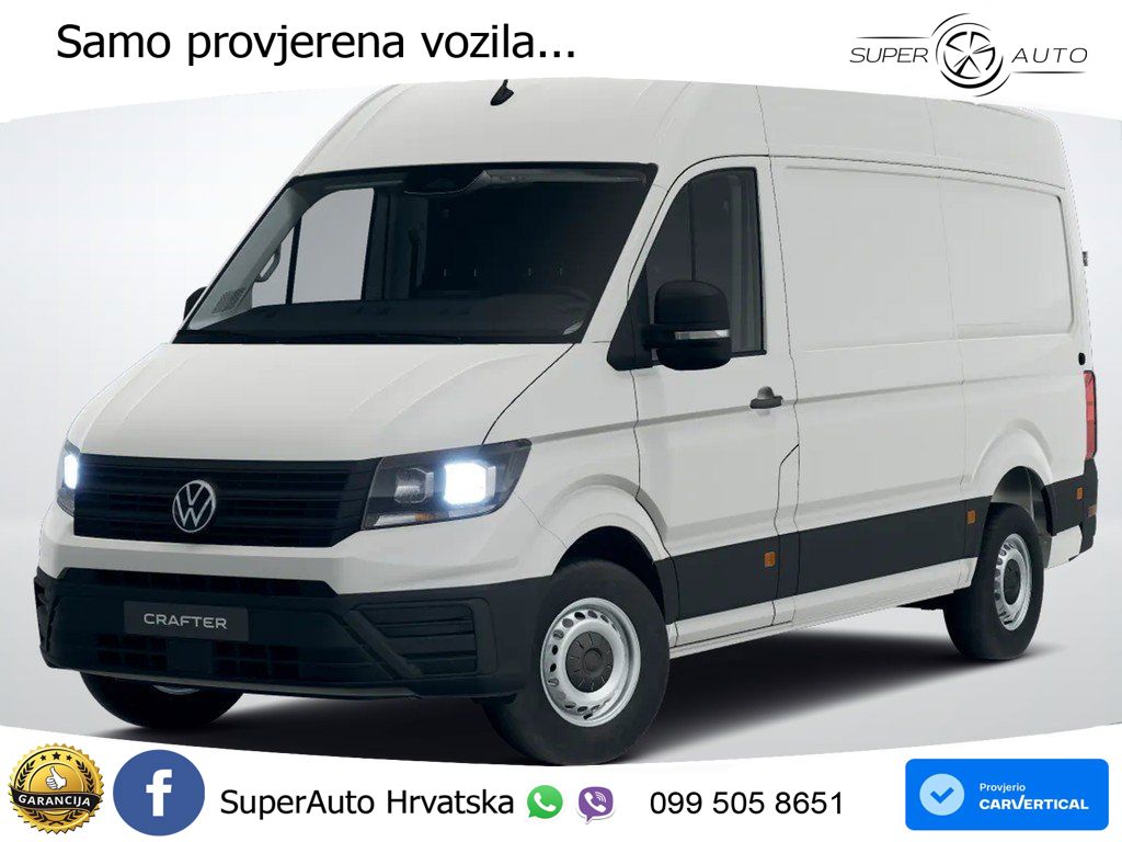 Volkswagen Crafter 35 Kasten HD 2.0 TDI MR AHK Kamera 140 KS