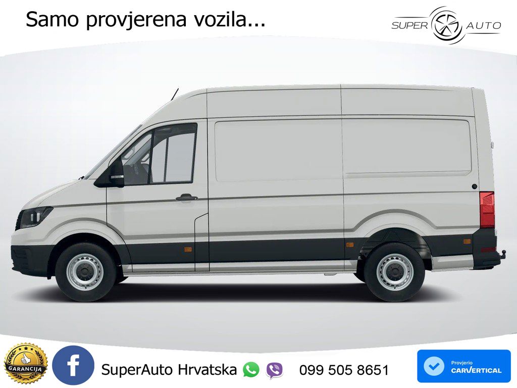 Volkswagen Crafter 35 Kasten HD 2.0 TDI MR AHK Kamera 140 KS