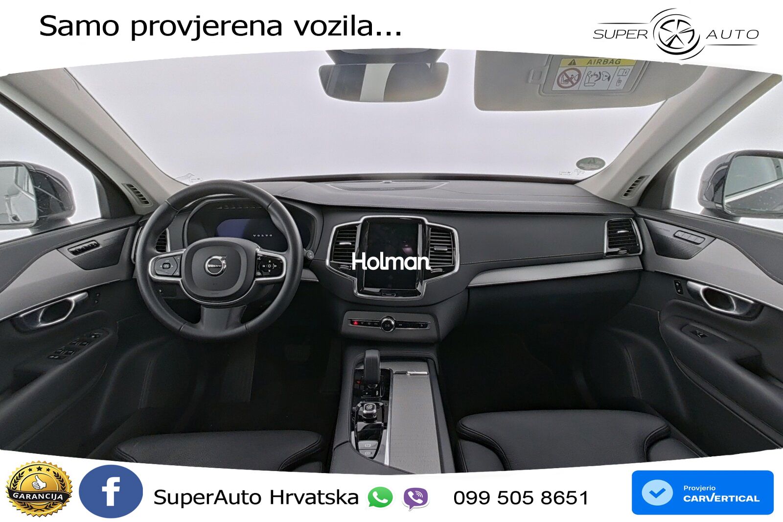 Volvo XC90 2.0 B5 Diesel AWD Automatic ACC+GR SJED+360+PANO
