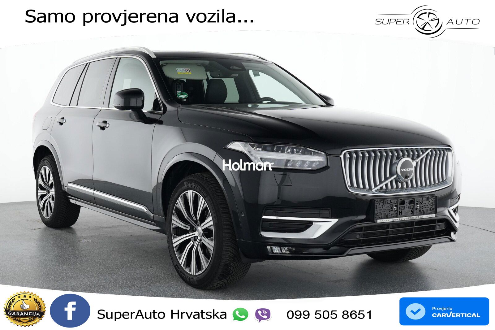 Volvo XC90 2.0 B5 Diesel AWD Automatic ACC+GR SJED+360+PANO