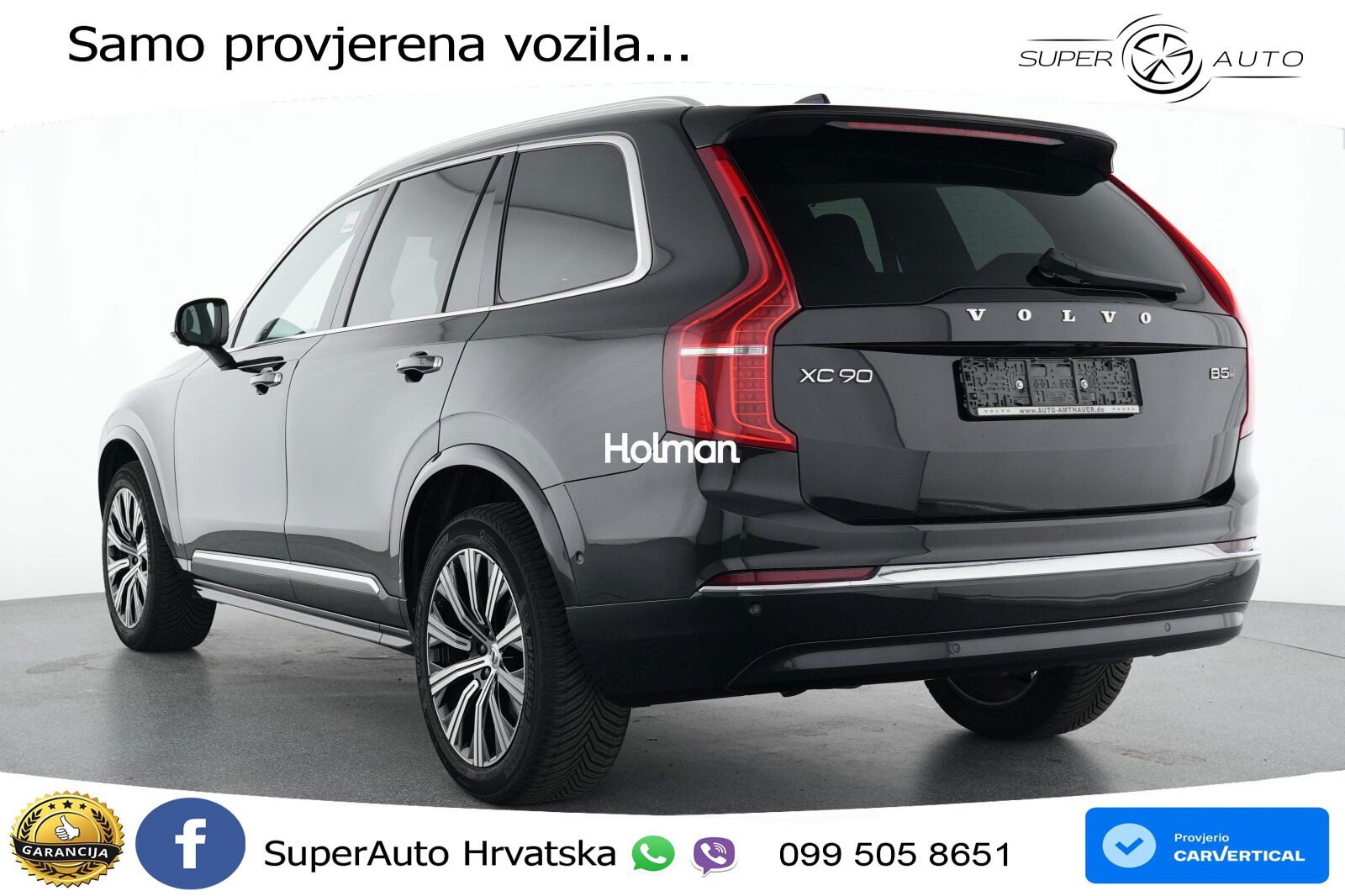 Volvo XC90 2.0 B5 Diesel AWD Automatic ACC+GR SJED+360+PANO