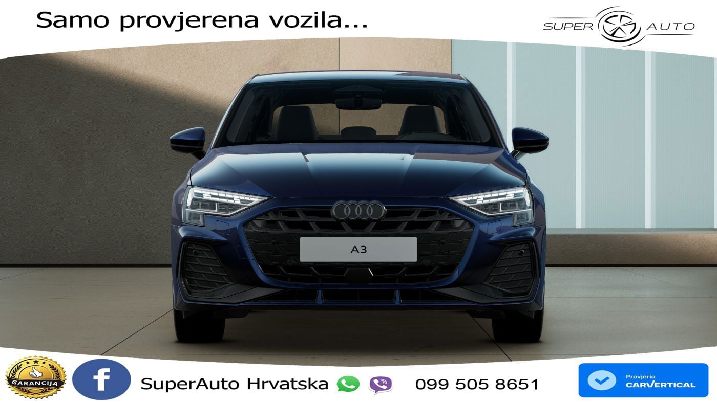 Audi A3 Limuzina 30 TFSI (116 KS) S tronic S line LED+GR SJED+ACC
