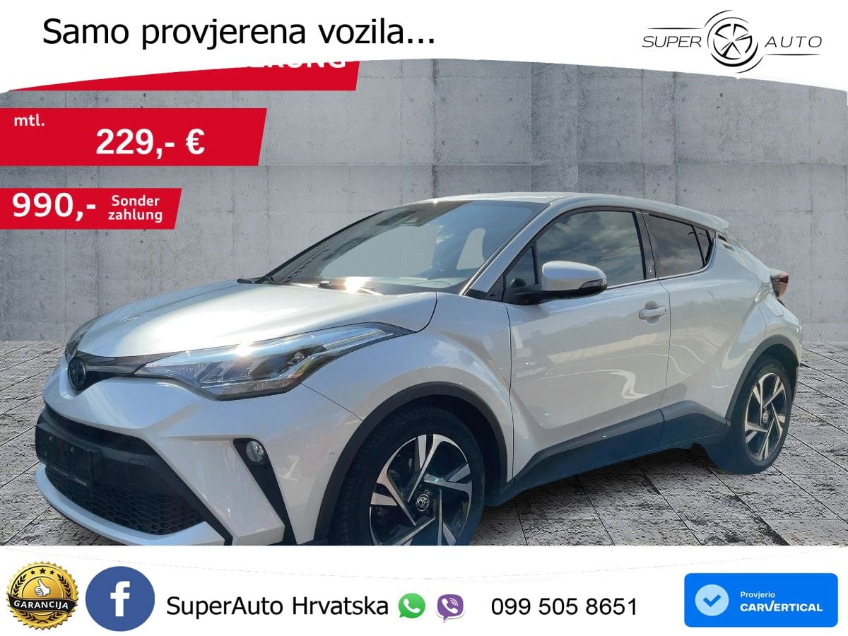 Toyota C-HR 1.8 (122 KS) Hybrid e-CVT Team D LED+GR SJED+ACC