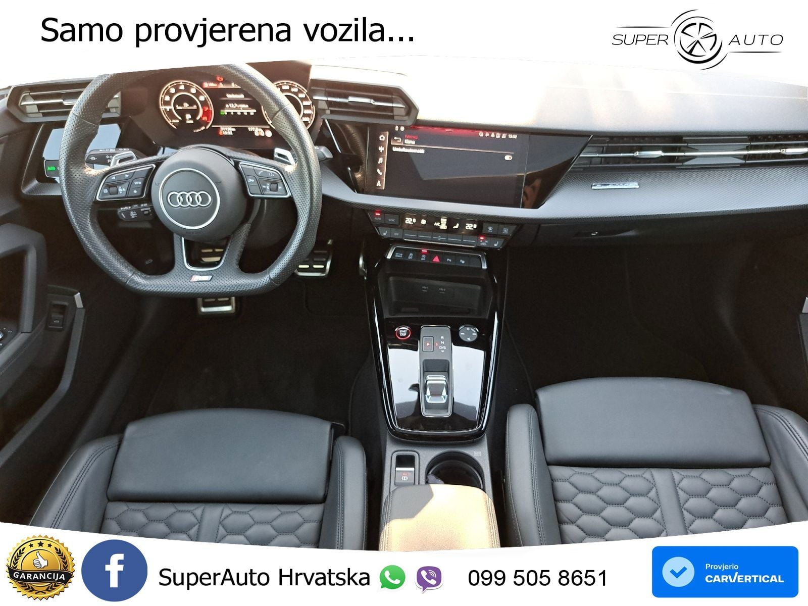 Audi RS3 Sedan 2.5 TFSI (400 KS) quattro S tronic LED+GR SJED+ACC