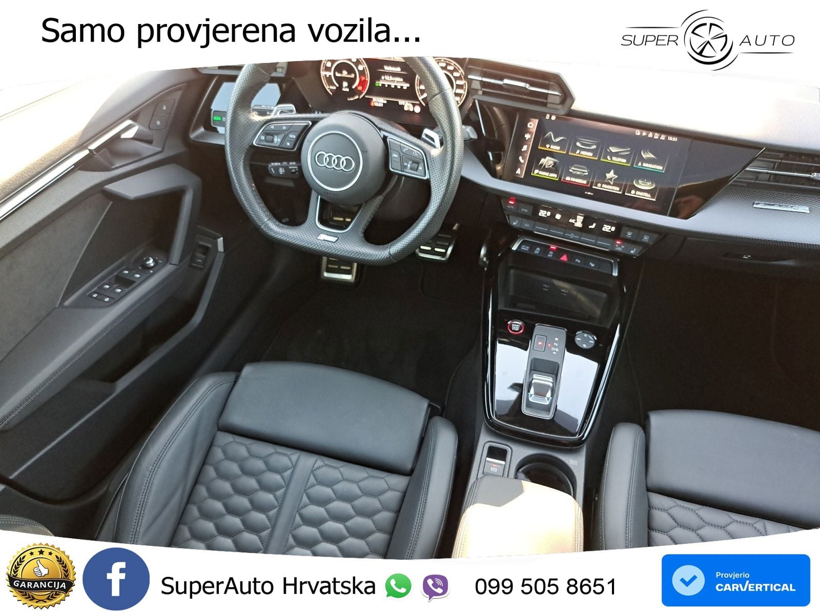 Audi RS3 Sedan 2.5 TFSI (400 KS) quattro S tronic LED+GR SJED+ACC