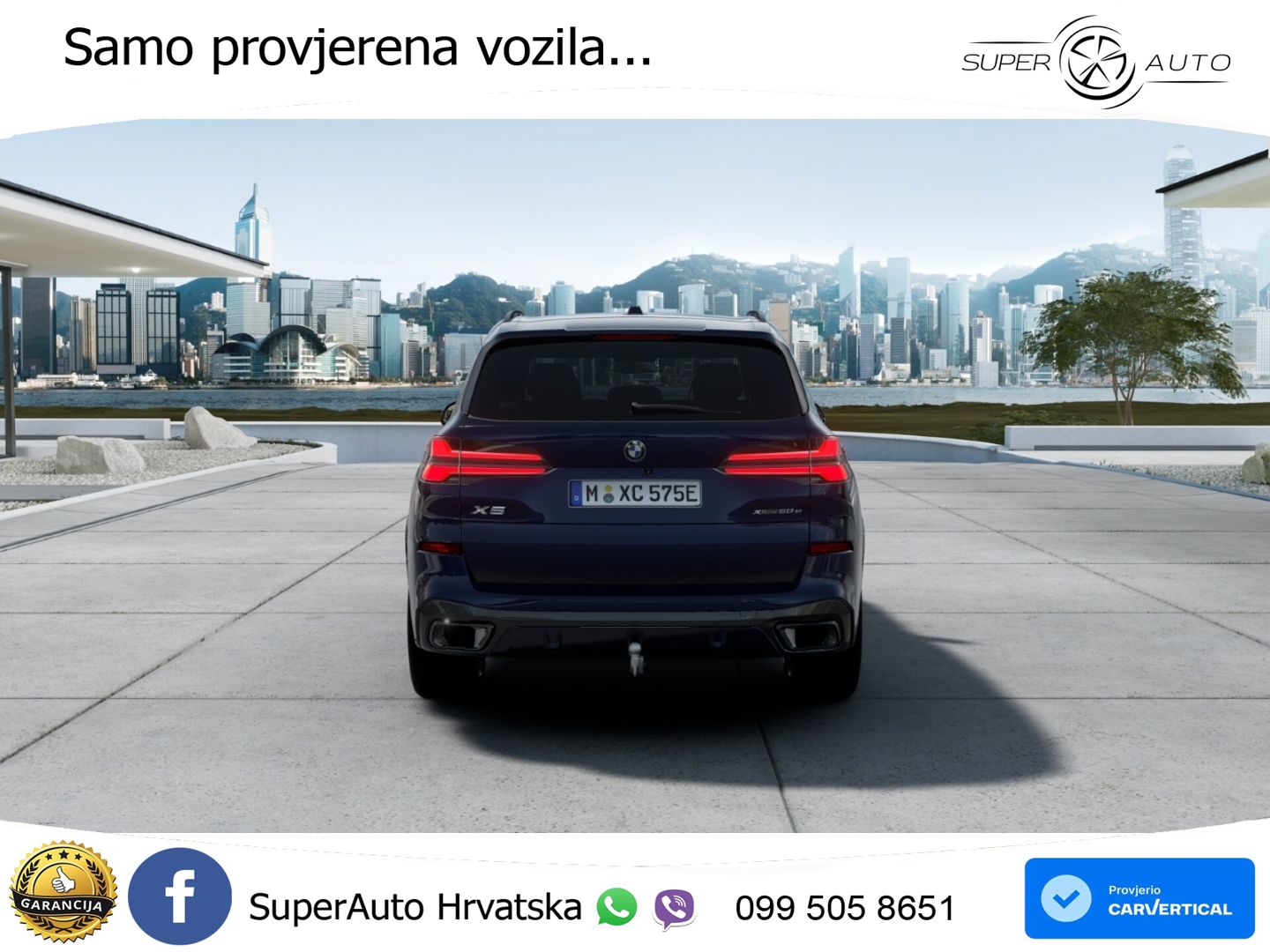 BMW X5 50e (489 KS) xDrive Steptronic M Sport ZRAČNI+ACC+GR SJED+KAM+PANO