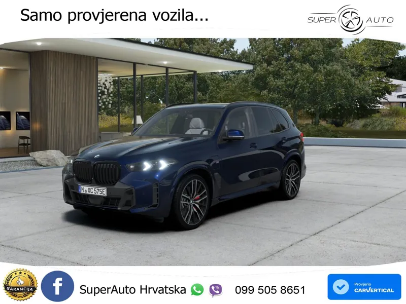 BMW X5 50e (489 KS) xDrive Steptronic M Sport ZRAČNI+ACC+GR SJED+KAM+PANO