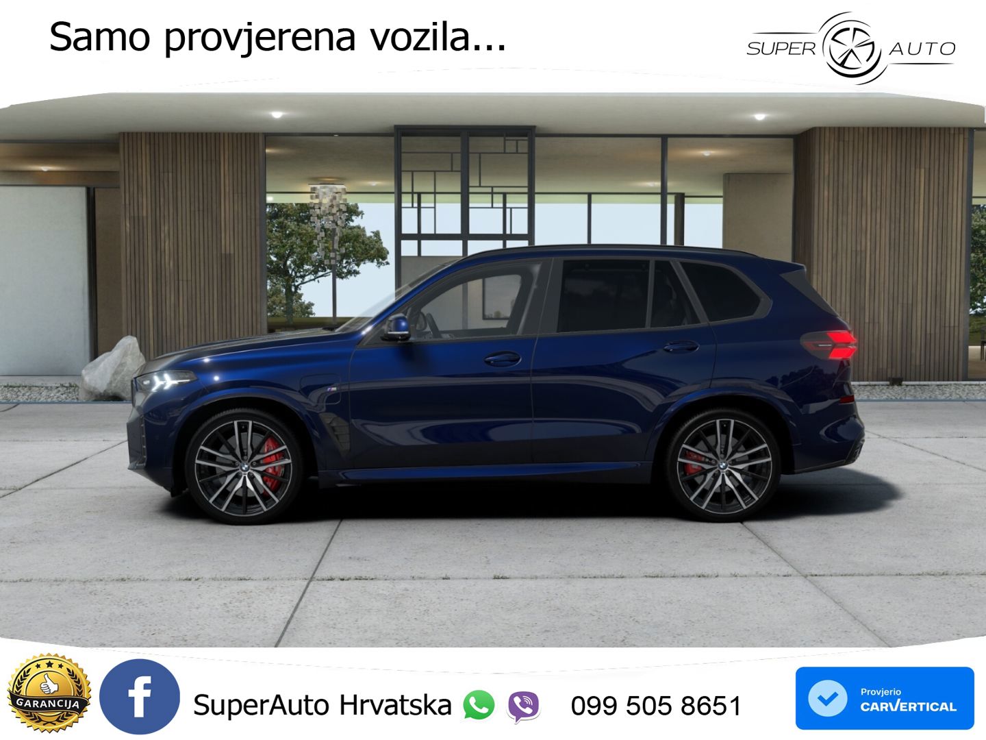 BMW X5 50e (489 KS) xDrive Steptronic M Sport ZRAČNI+ACC+GR SJED+KAM+PANO