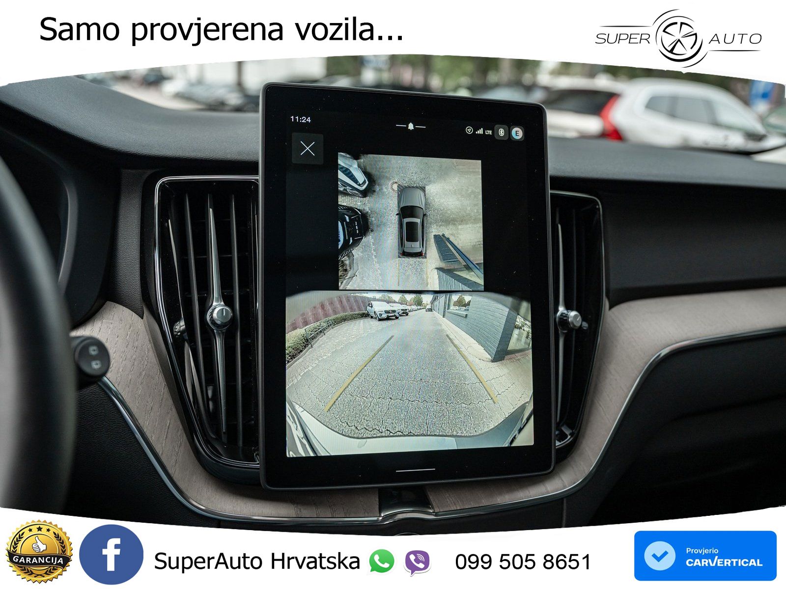 Volvo XC60 T6 AWD Geartronic ACC+HEAD+4xGR SJED+360+PANO