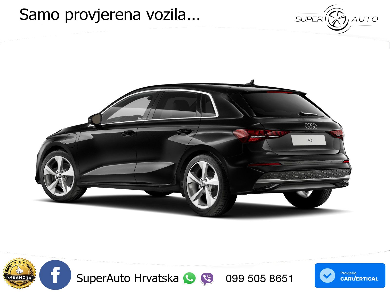 Audi A3 Sportback 40 TFSI e (204 KS) Plug-in Hybrid S tronic advanced LED+GR SJED+ACC