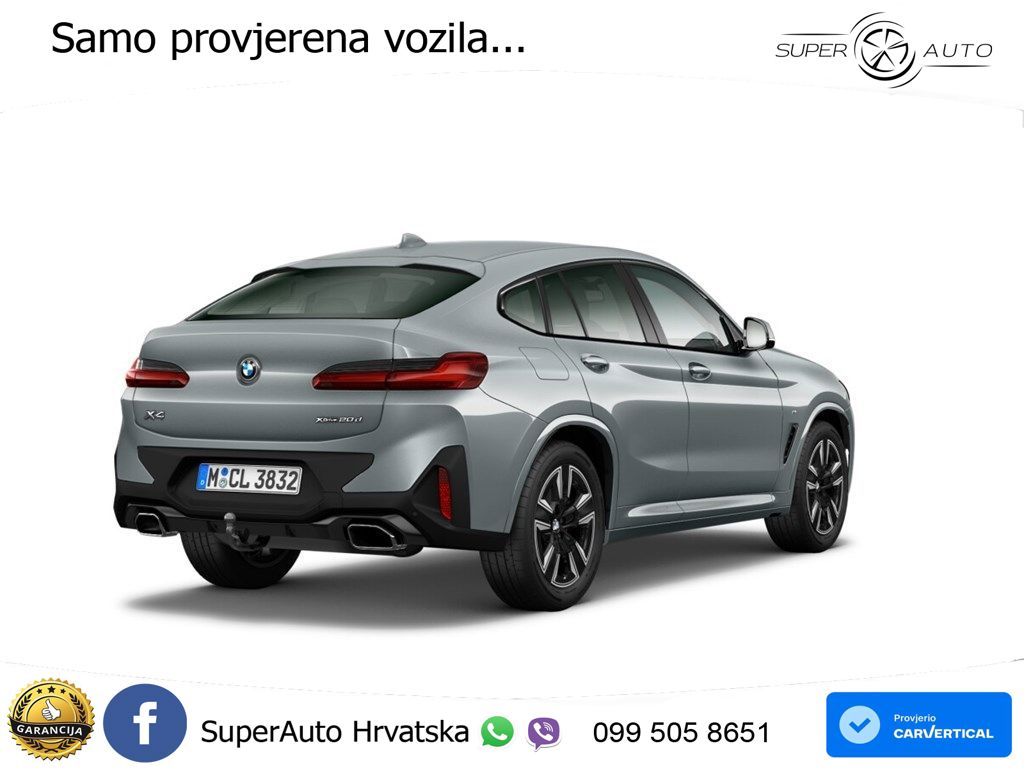 BMW X4 20d (190 KS) xDrive Steptronic LED+GR SJED+ACC