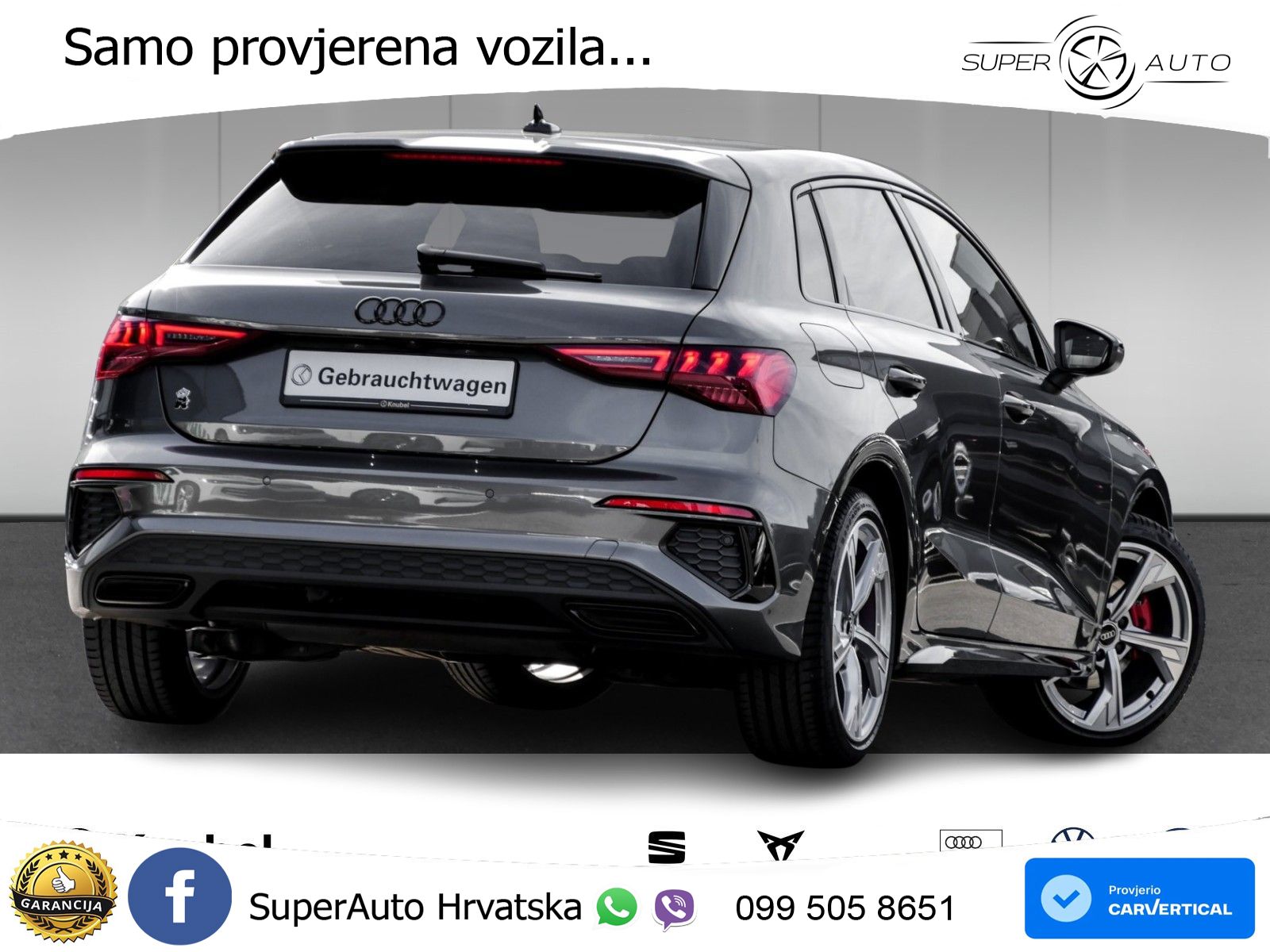 Audi A3 35 TDI (150 KS) S tronic S line LED+GR SJED+ACC