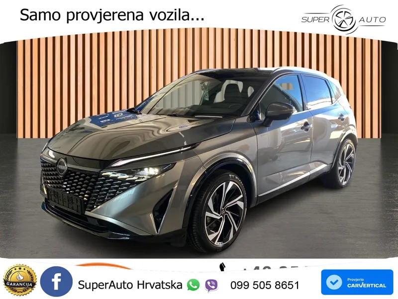 Nissan Qashqai 1.3 DIG-T (158 KS) Xtronic Tekna ACC+HEAD+GR SJED+360+PANO