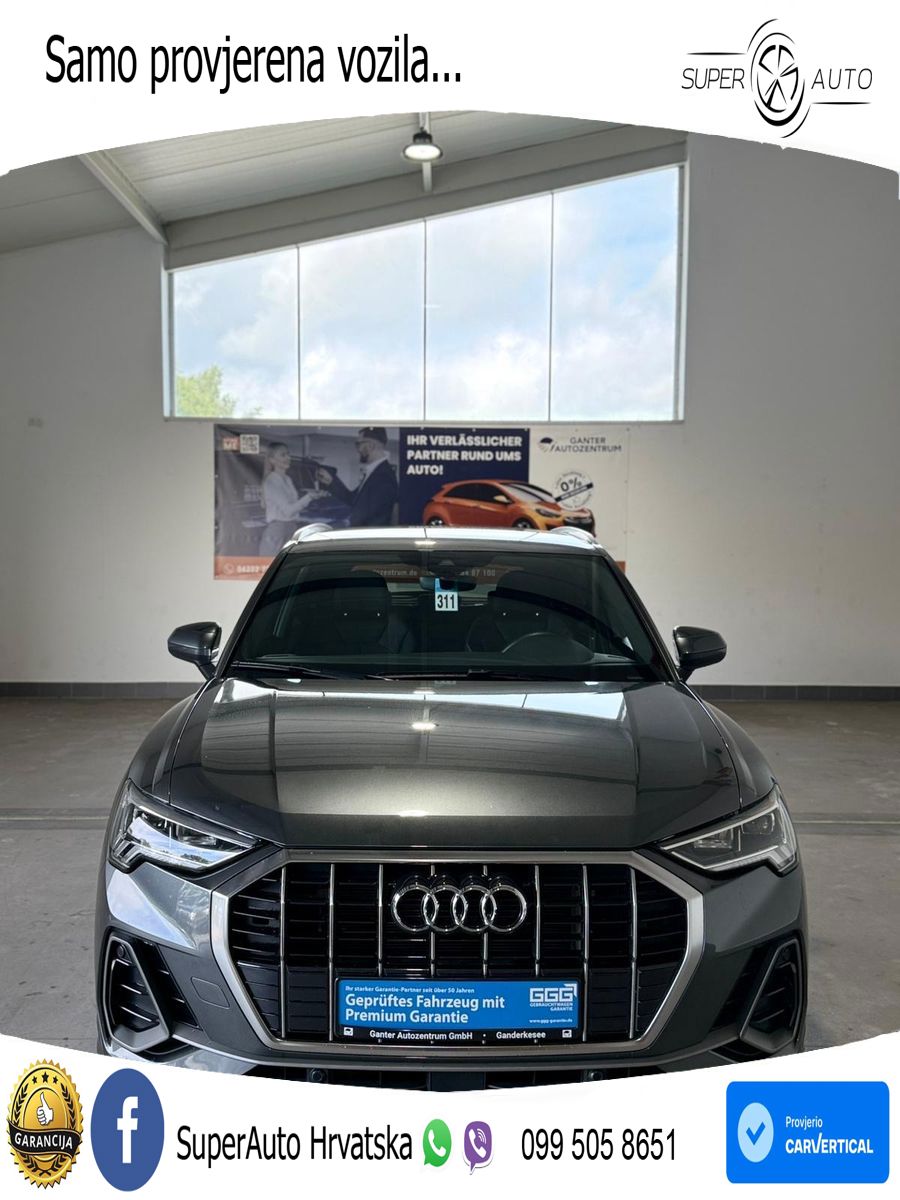 Audi Q3 45 TFSIe (245 KS) S tronic S line LED+GR SJED+ACC