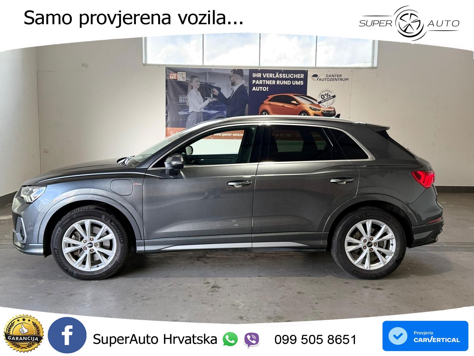 Audi Q3 45 TFSIe (245 KS) S tronic S line LED+GR SJED+ACC