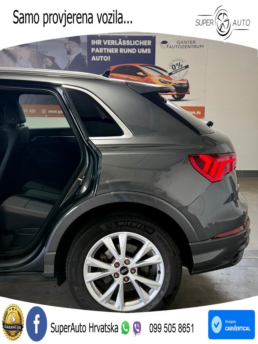 Audi Q3 45 TFSIe (245 KS) S tronic S line LED+GR SJED+ACC