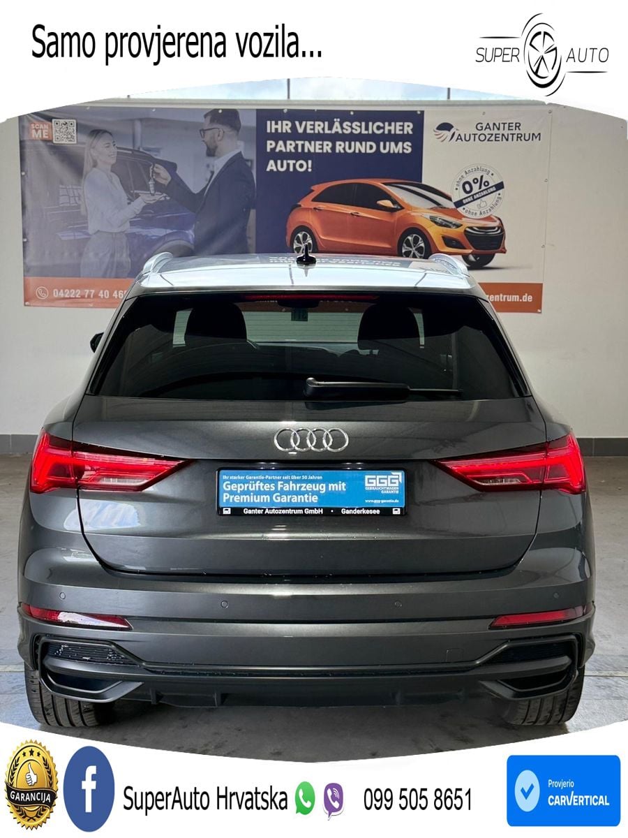 Audi Q3 45 TFSIe (245 KS) S tronic S line LED+GR SJED+ACC