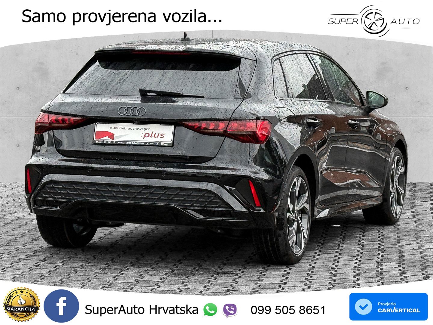 Audi A3 Sportback 40 TFSI e (204 KS) Plug-in Hybrid S tronic 2x S line LED+GR SJED+ACC