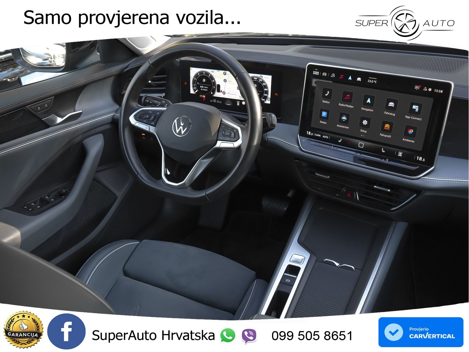 Volkswagen Passat Variant 1.5 eTSI (150 KS) DSG Business LED+GR SJED+ACC
