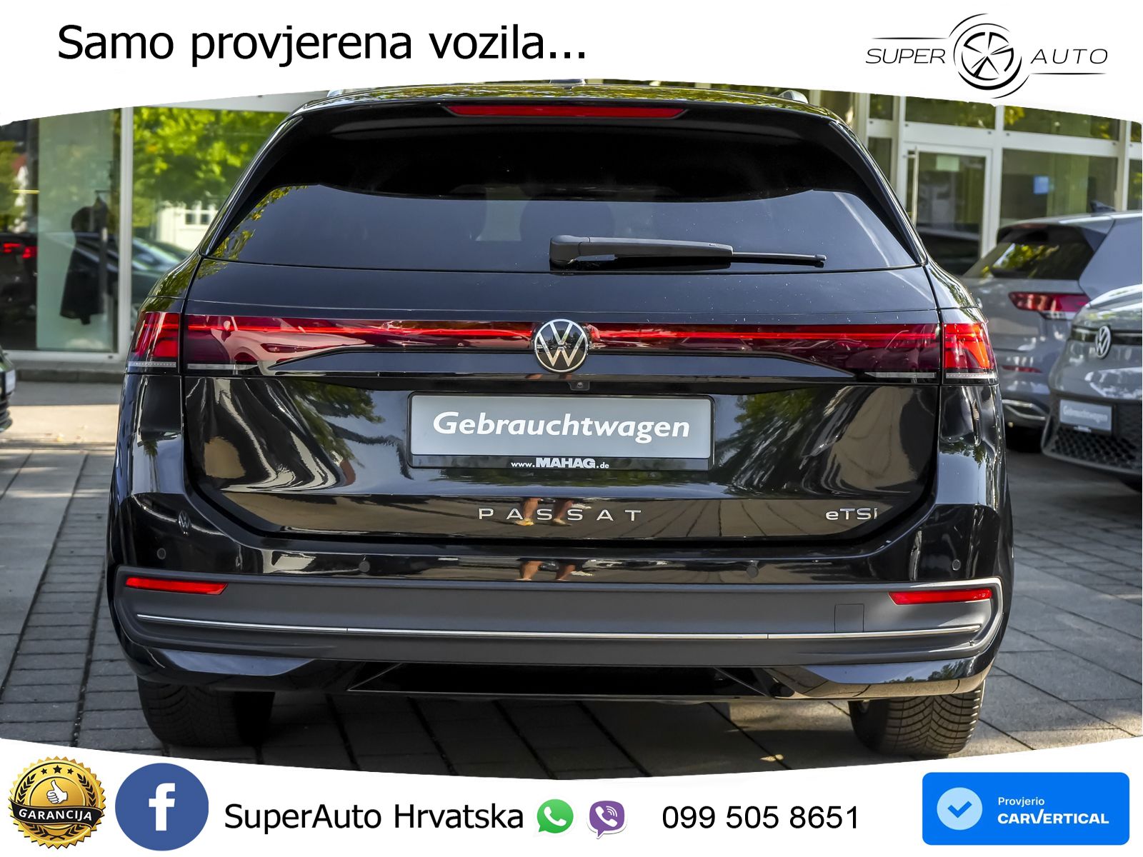 Volkswagen Passat Variant 1.5 eTSI (150 KS) DSG Business LED+GR SJED+ACC