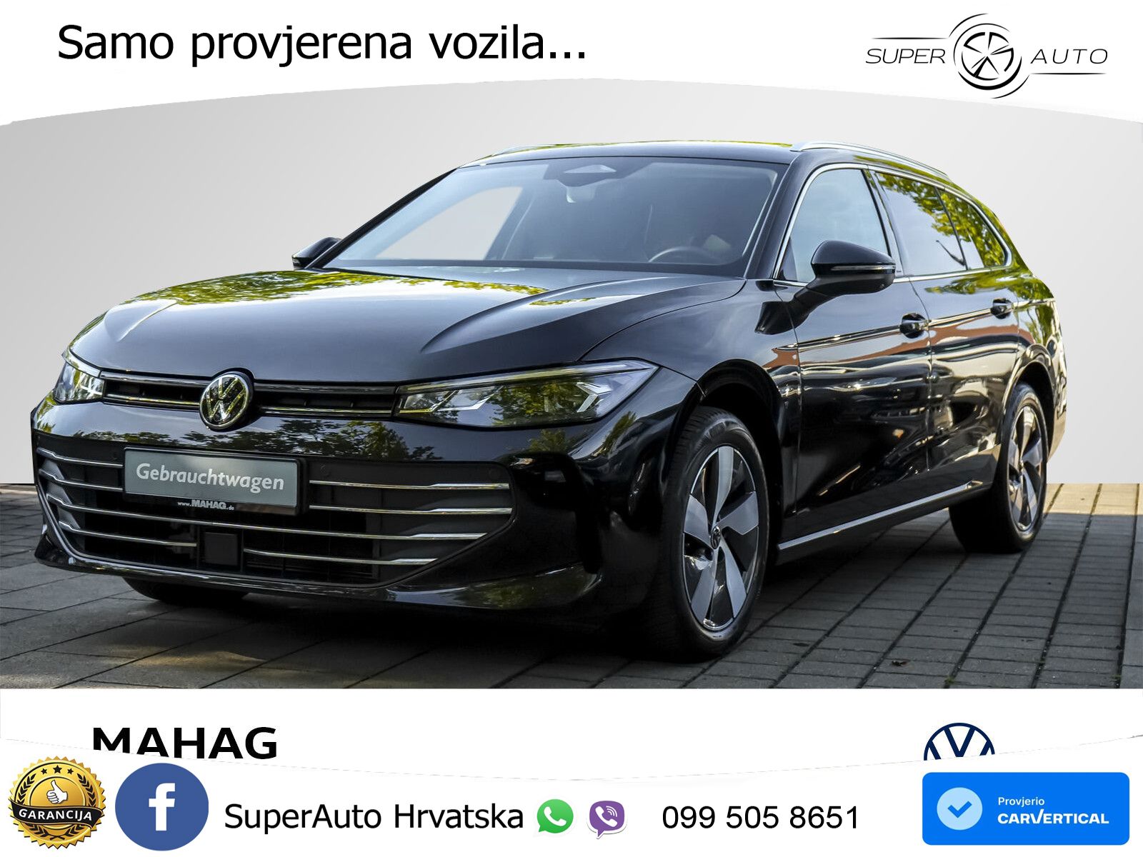 Volkswagen Passat Variant 1.5 eTSI (150 KS) DSG Business LED+GR SJED+ACC