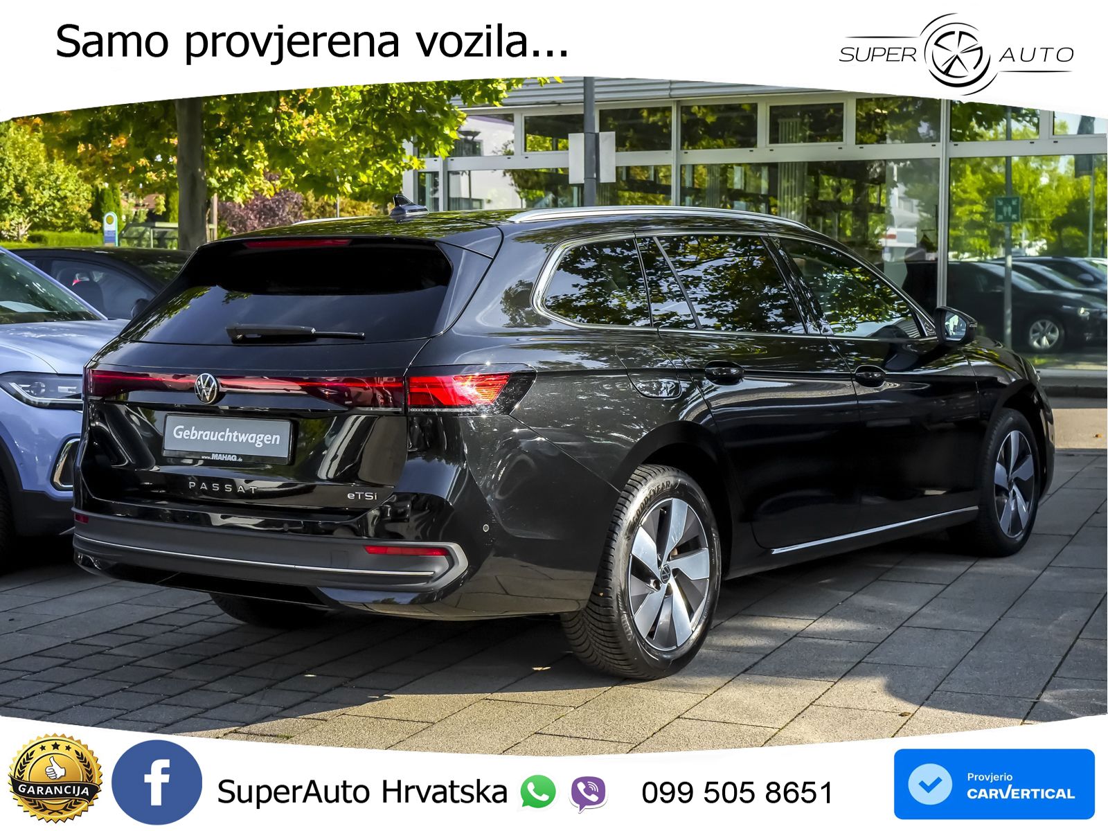 Volkswagen Passat Variant 1.5 eTSI (150 KS) DSG Business LED+GR SJED+ACC