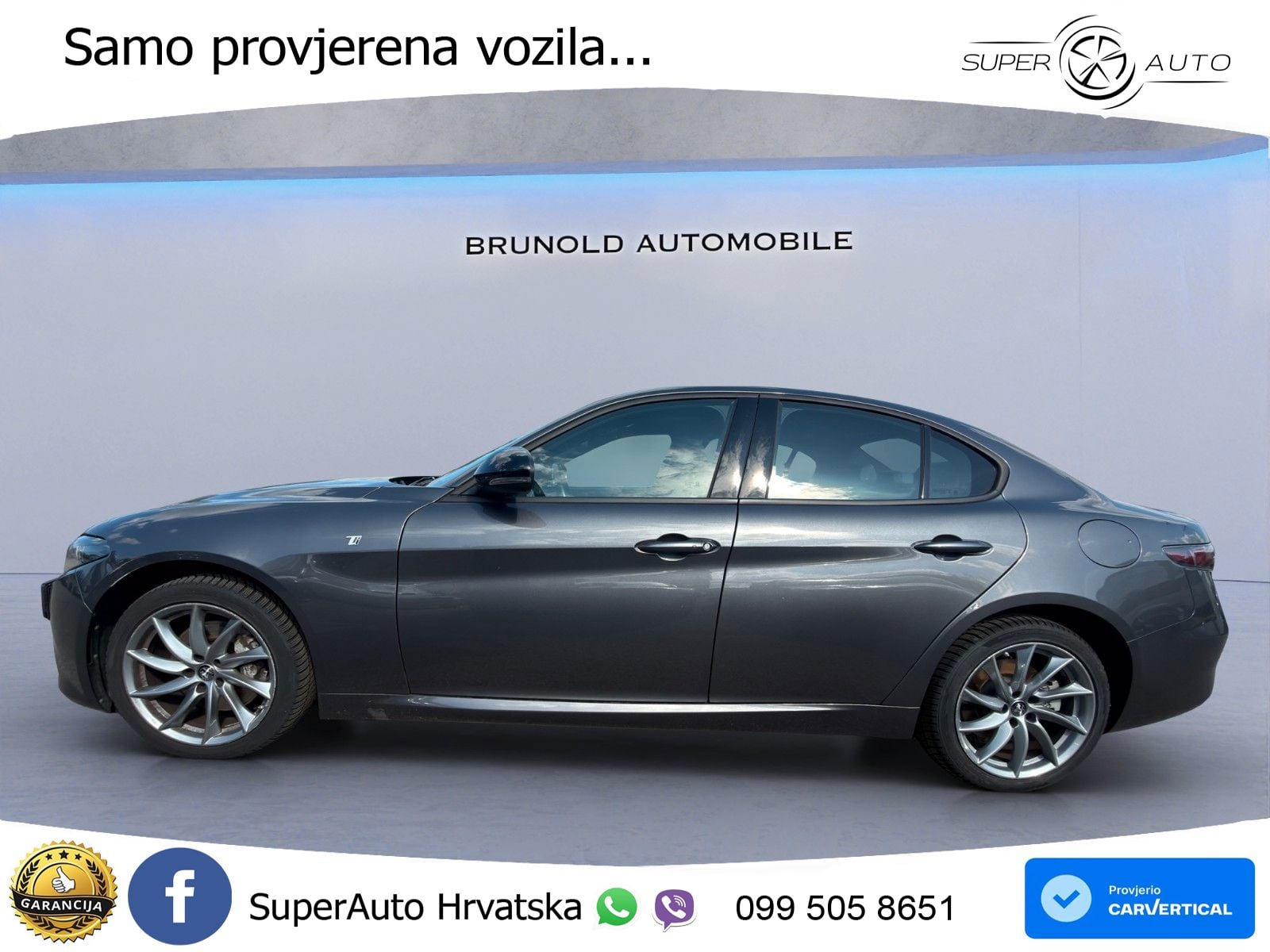 Alfa Romeo Giulia 2.0 Turbo (280 KS) Q4 Automatic LED+GR SJED+ACC
