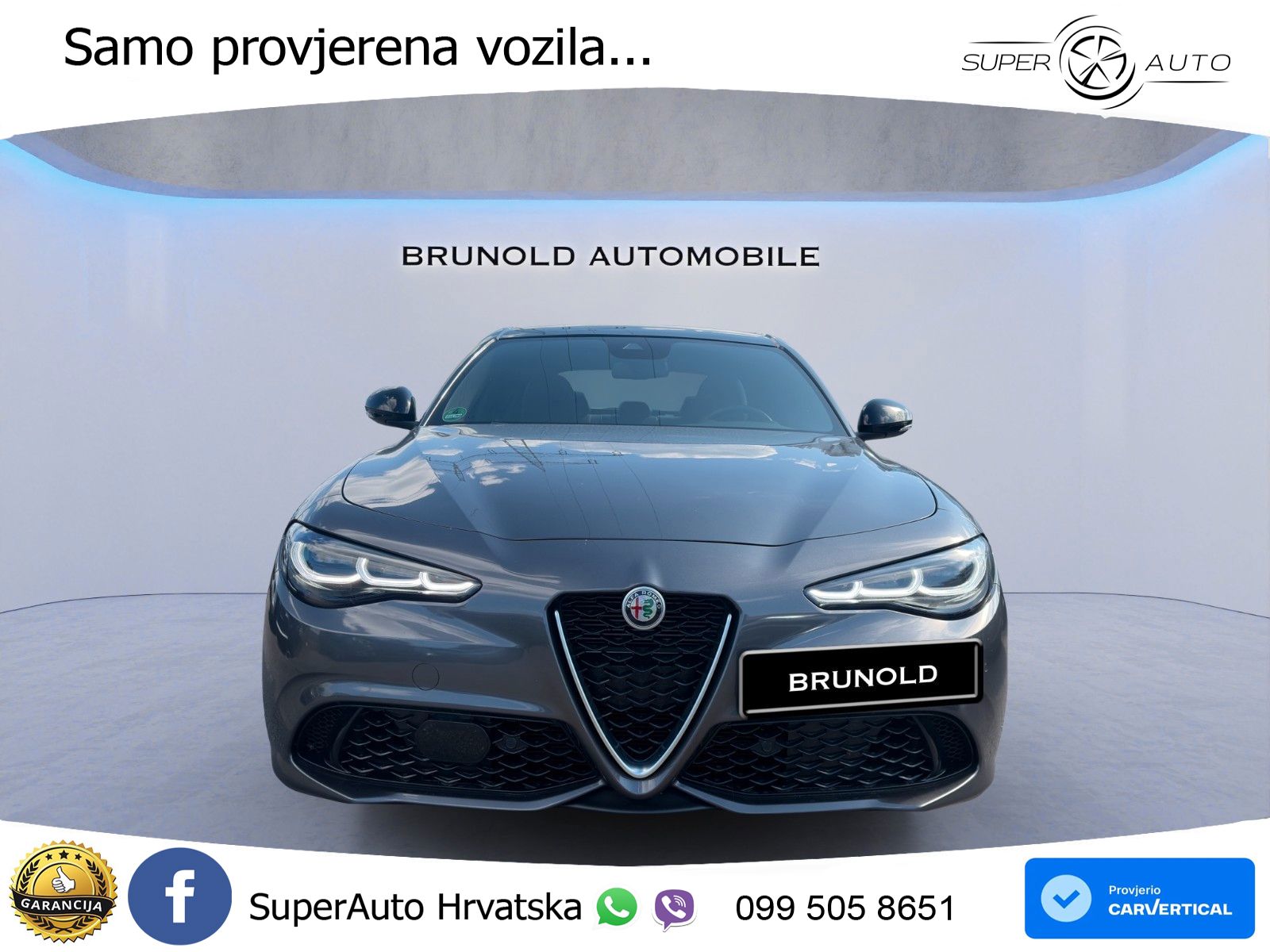 Alfa Romeo Giulia 2.0 Turbo (280 KS) Q4 Automatic LED+GR SJED+ACC
