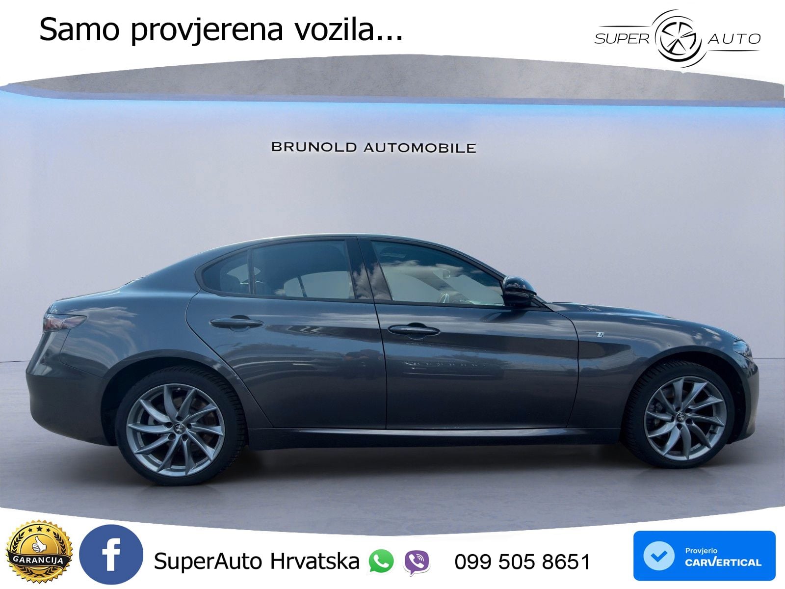 Alfa Romeo Giulia 2.0 Turbo (280 KS) Q4 Automatic LED+GR SJED+ACC