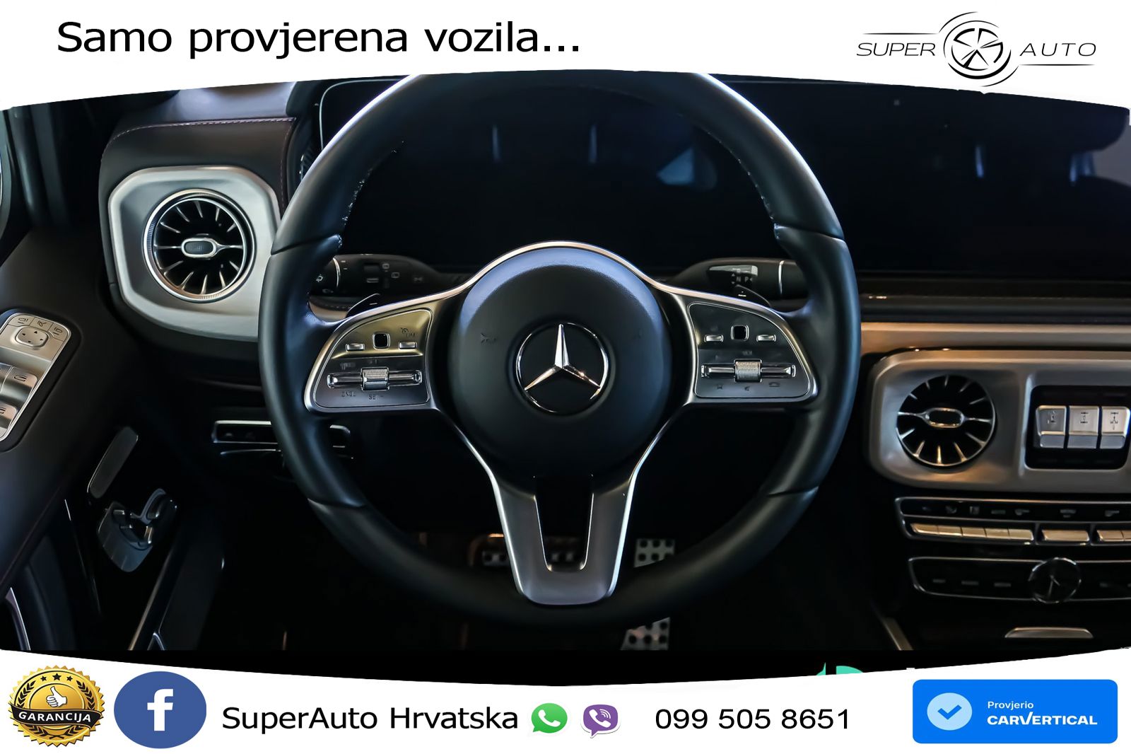 Mercedes G 500 Long V8 (422 KS) 4MATIC 9G-TRONIC AMG LED+GR SJED+ACC